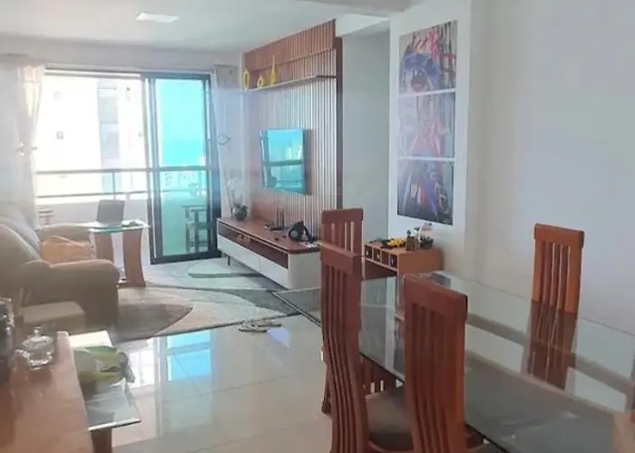 17 Andar Com Vista Mar, 650 Metros Da Praia